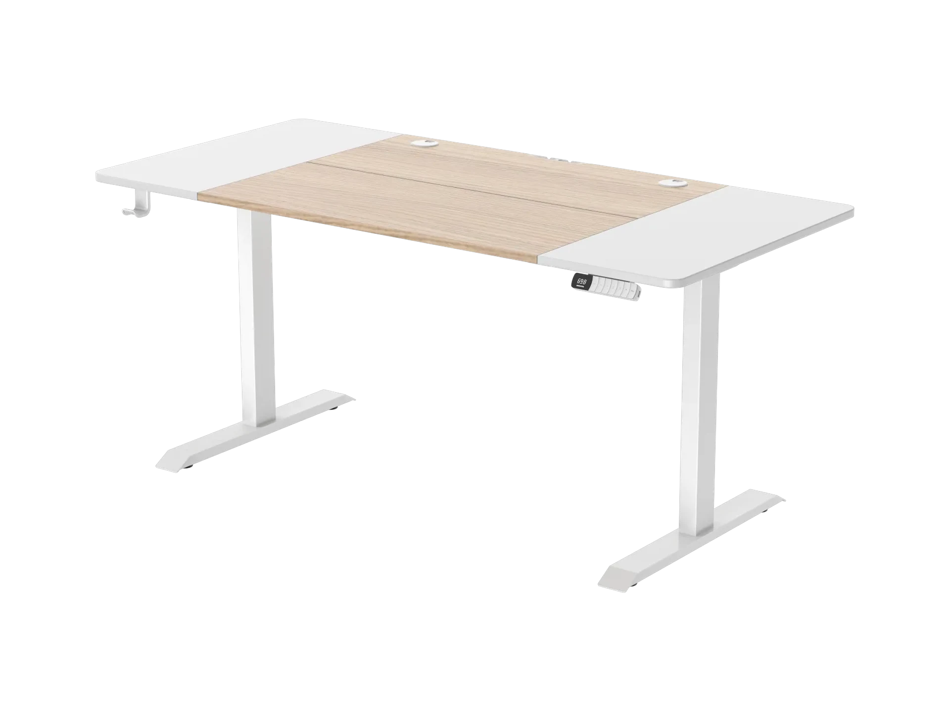 G140D-05OAK-WH · 140×60 · дуб · белый каркас